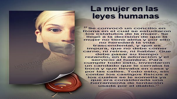 La mujer en las leyes humanas