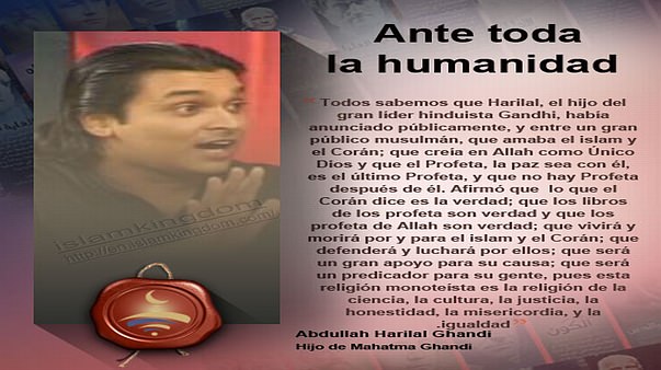 Ante toda la humanidad